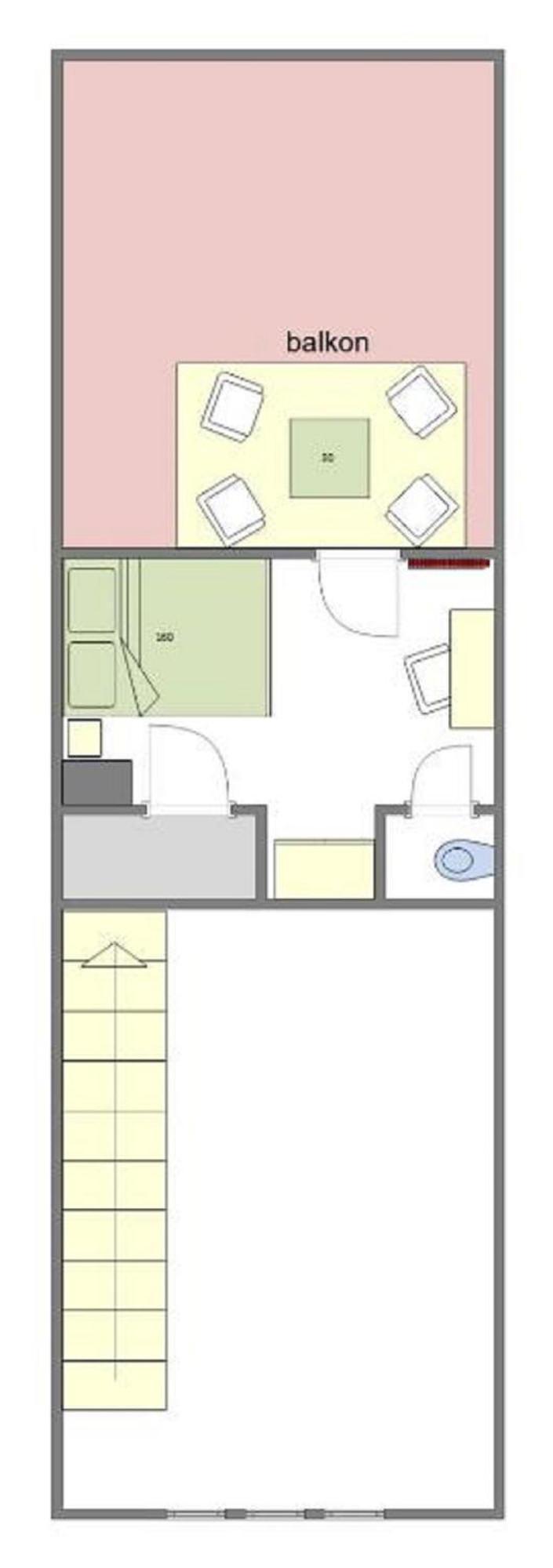 Quite Loft With Balcony And 3 Air Conditioners Prague Exterior photo